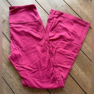 lululemon athletica in the groove flare pants size 8